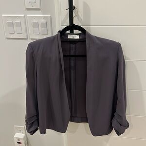 Babaton cropped blazer. Size 2. Purple. Aritzia.